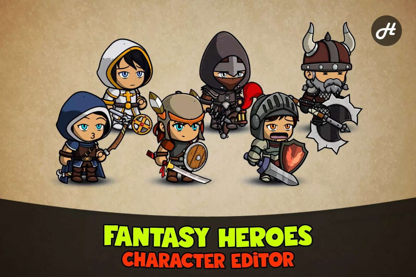 Fantasy Heroes Character Editor  7.2人物编辑器